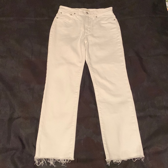 Madewell Denim - Madewell White Jeans, Size 26, EUC